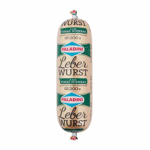 Leberwurst Paladini Finas Hierbas 200 Gr