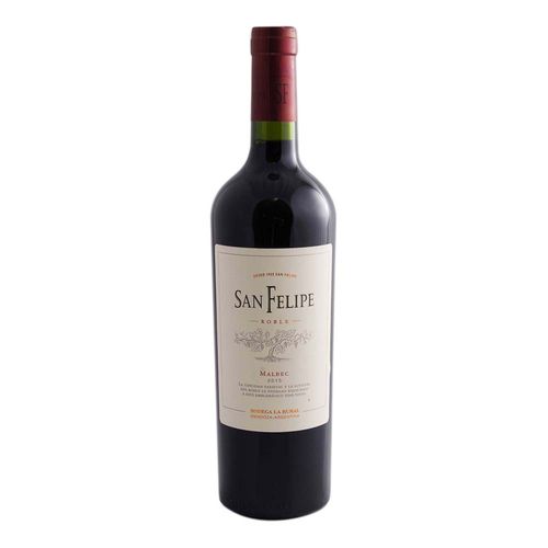 Vino Tinto San Felipe Roble Malbec 750 Cc