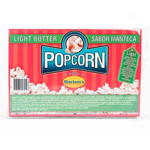 Popcorn Marlom S Light 90 Gr