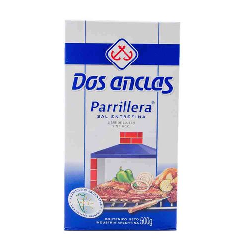 Sal Entrefina Dos Anclas 500 Gr