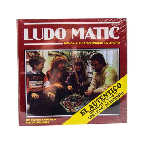 Juego De Mesa Familiar Ludo Matic.