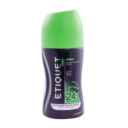 Desodorante Sport Roll On 60 Gr Etiquet