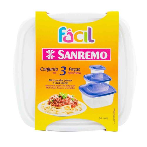 Setx3 Hermetico Cuadrado Facil 0,2 0,8,1,9lt