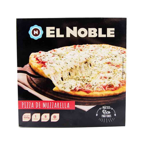 Pizza El Noble Muzzarella 500 Gr