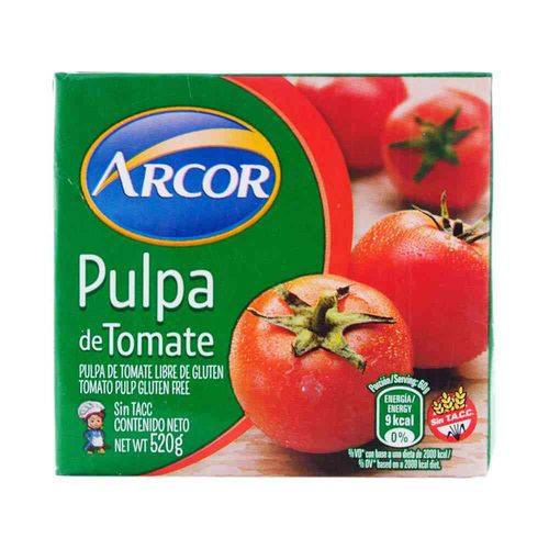 Pulpa De Tomate Suave Arcor 530 Gr