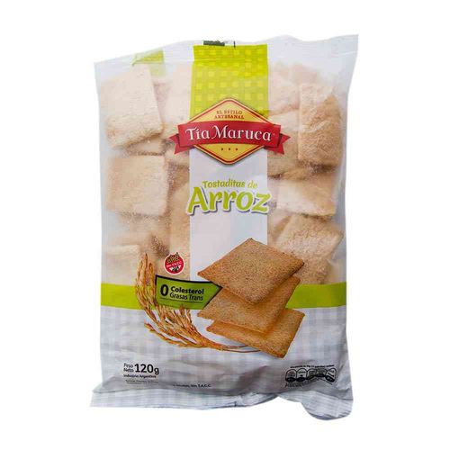 Tostaditas De Arroz Tía Maruca 120 Gr