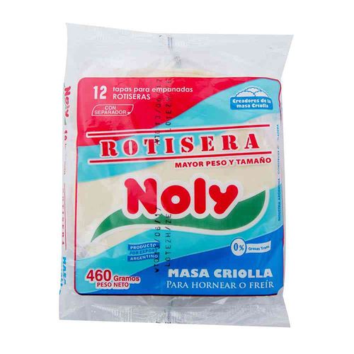 Tapa Para Empanadadoña Noly Rotisera 450g