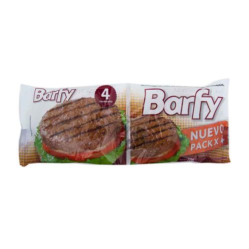 Medallon De Carne Barfy 4u X 220 Grs