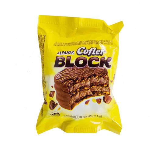 Alfajor Block Cofler 60 Gr