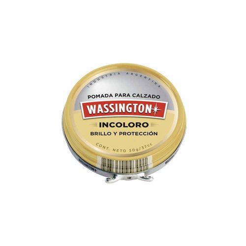 Pomada Para Calzado Wassington Incolora 37ml