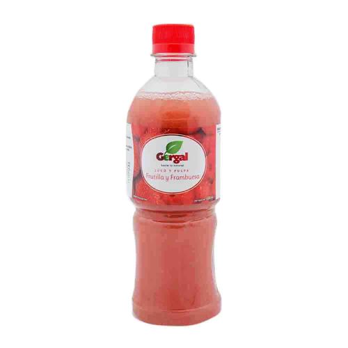 Jugo Gergal Frutilla Y Frambuesa 500 Ml