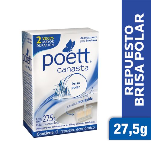 Desodorante Poett Para Inodoros Repuesto 27,5 Gr