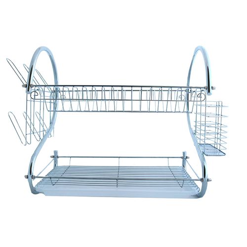 Escurridor Krea 2 Pisos Con Bandeja 51 X 24,5 X 37 Cm