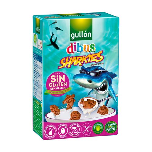 Galletas Dibus Sharkies Gullón 250 Gr