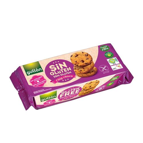 Galletas Gullon Chips Chocolate Sin Gluten 130 Gr