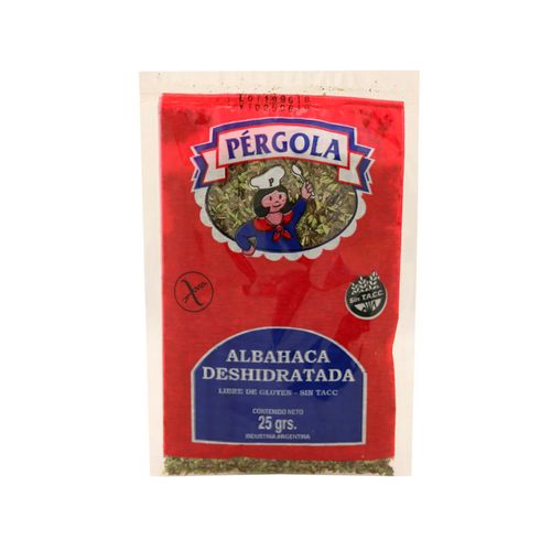 Albahaca Deshidratada Sin Tacc 25 Gr Pérgola