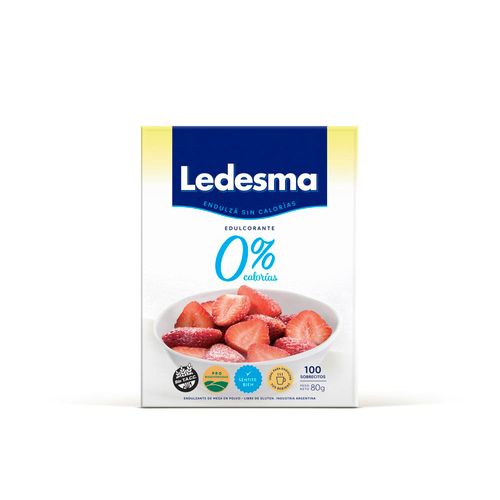 Edulcorante Ledesma Sobres X80gr