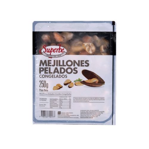 Mejillones Pelado 250 Gr