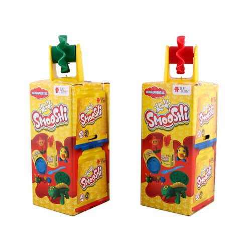 Set X 2 Potes Masa Smooshi Herramientas Top Toys 1un.