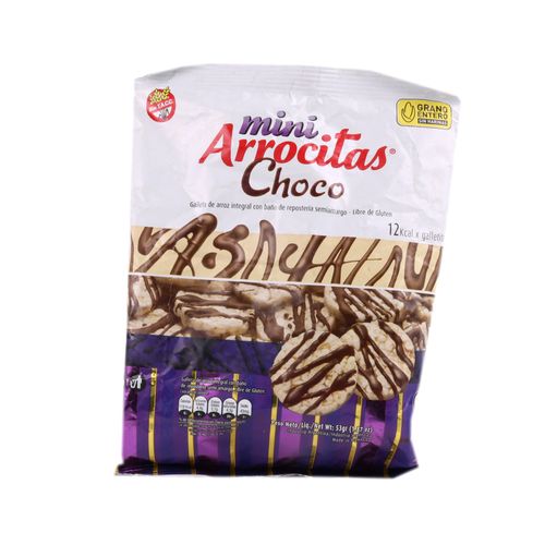 Galletas De Arroz Arrocitas Chocolate 53 Gr