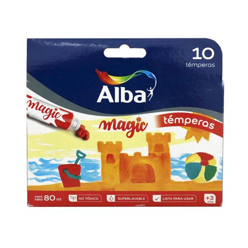Tempera Albamagic 8 Ml 10 U