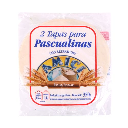 Tapas Para Pascualina Amici 350 Gr
