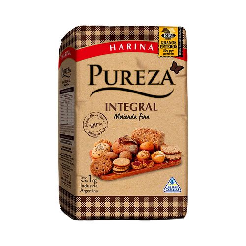 Harina Integral 100pureza 1 Kg