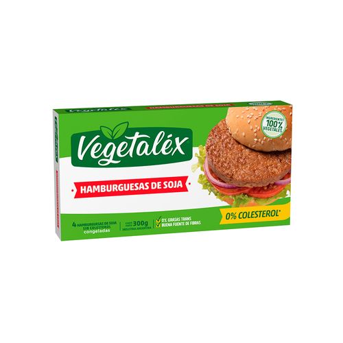 Hamburguesa Vegetalex Soja 300 Gr