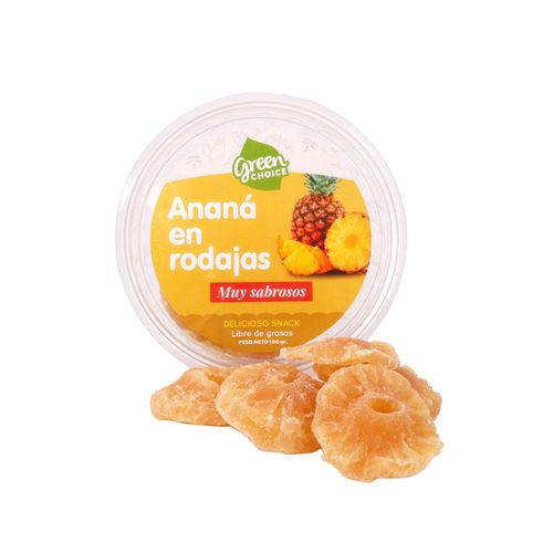 Ananá En Rodajas Pote 100 Gr