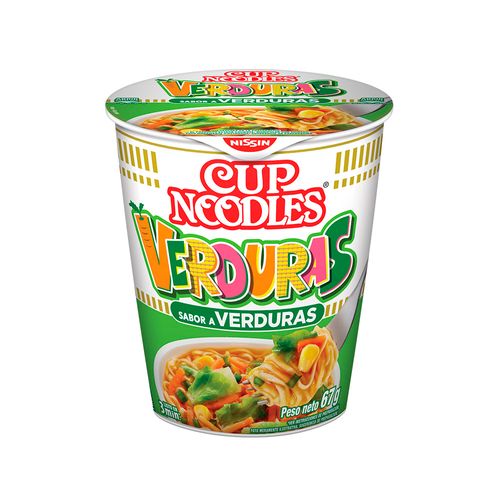 Sopa Cup Noodles Verdura  65 Gr Nissin