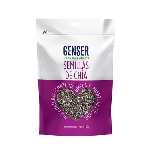 Semillas Chia Genser 150 Gr