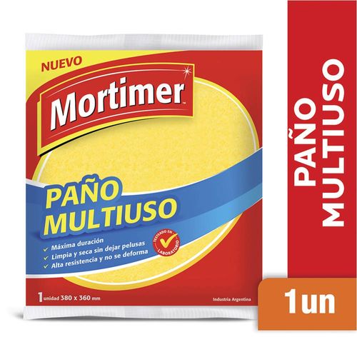 Paño Mortimer Multiuso Amarillo