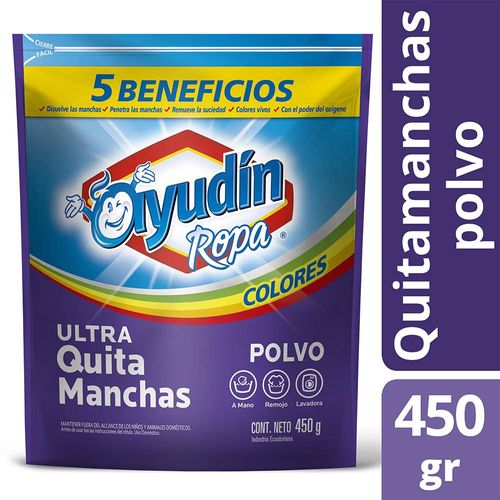 Quitamanchas Ayudín Polvo Color 450 Gr