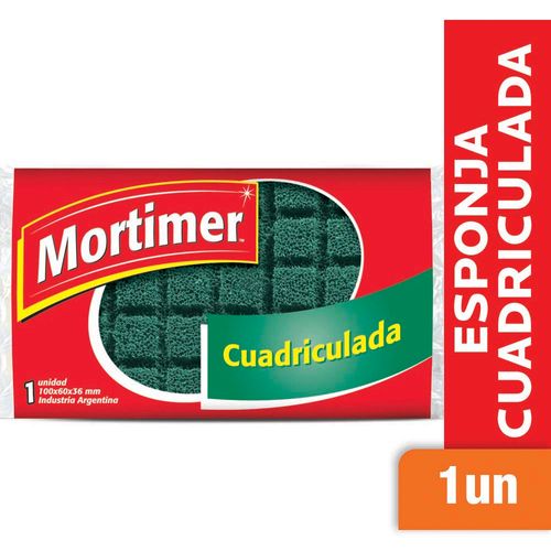 Esponja Mortimer Cuadriculada 1 U