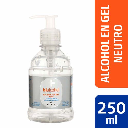 Alcohol En Gel 250 Ml Baialcohol