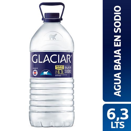 Agua Glaciar Sin Gas 6.3lt