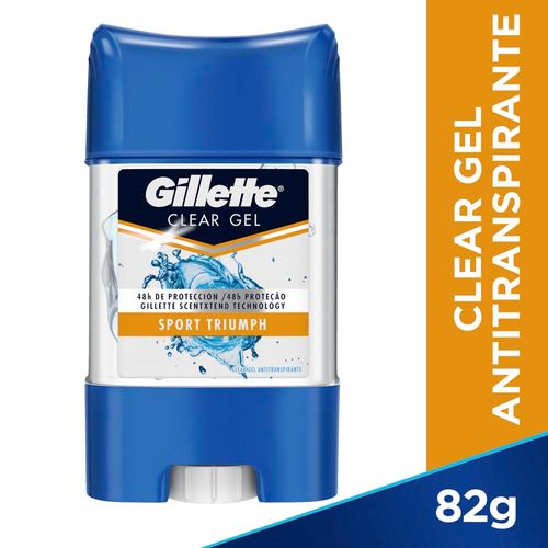 Antitranspirante Gillette Sport Triumph Clear Gel 82 G