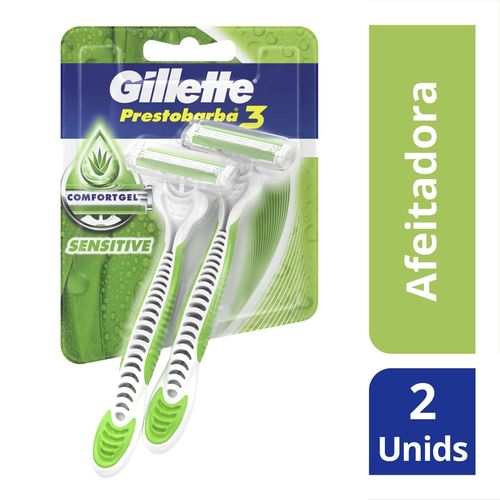 Máqina De Afeitar Sensecare 2 Un Gilette Prestobarba