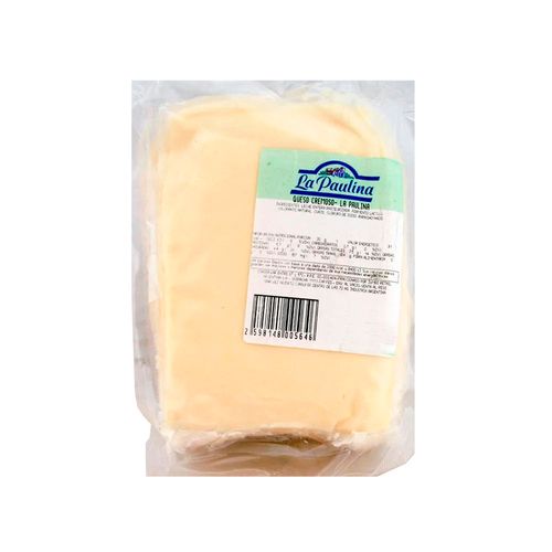 Queso Cremoso La Paulina Trozado  Sobre 1 Kg