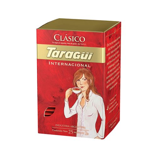 Té Taragui Internacional 25 Saquitos