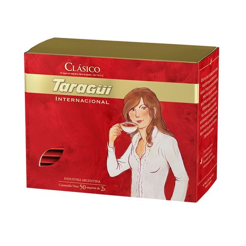Té Taragui Internacional 50 Saquitos