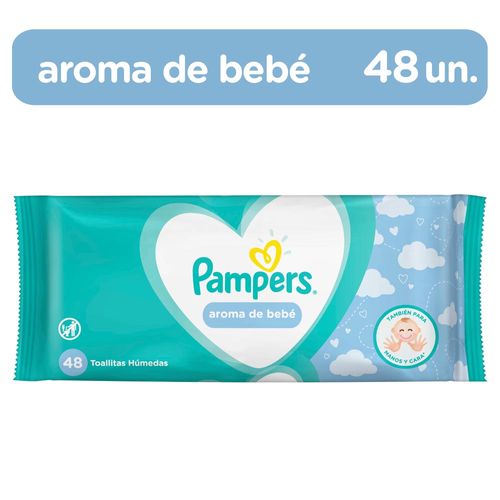 Toallitas Humedas Pampers Aroma Bebe X48
