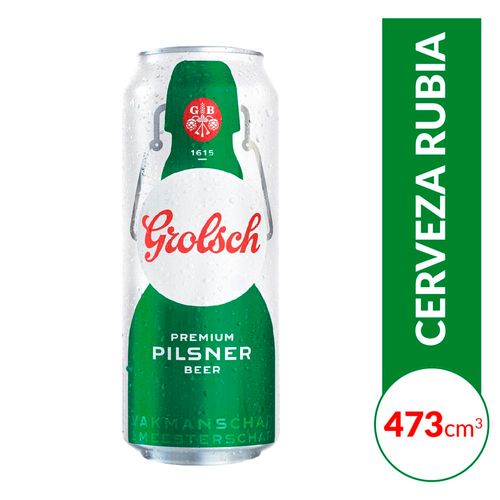 Cerveza Grolsch Pilsner 473cc