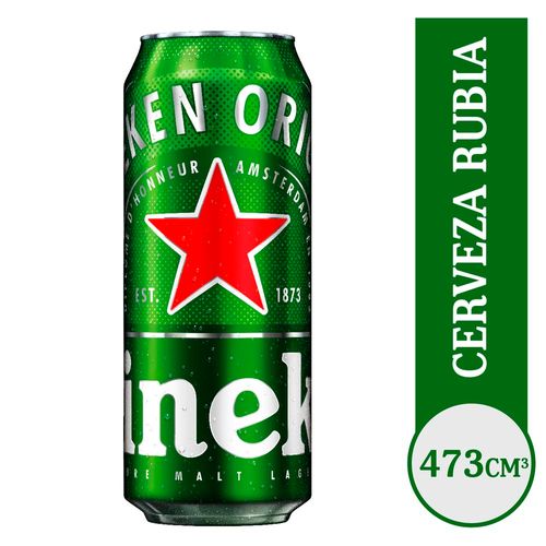 Cerveza Heineken 473 Ml