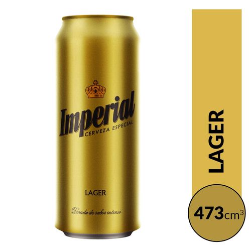 Cerveza Imperial Rubia 473cc