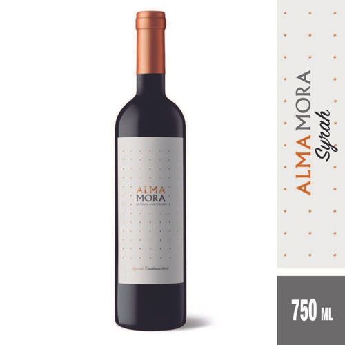 Vino Tinto Alma Mora Syrah 750 Cc