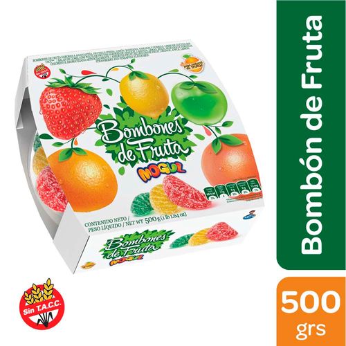 Bombon De Fruta Mogul 500 Gr