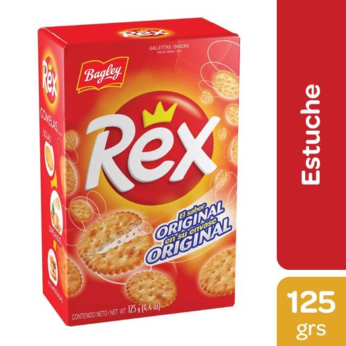 Galletitas Rex Original 125 Gr