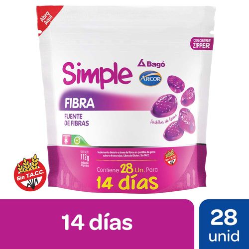 Suplemento Simple Fibra X112gr