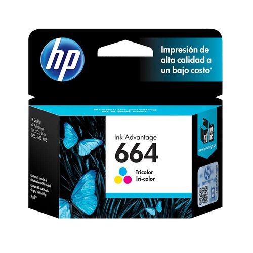 Cartucho De Tinta Hp 664 Tricolor Original